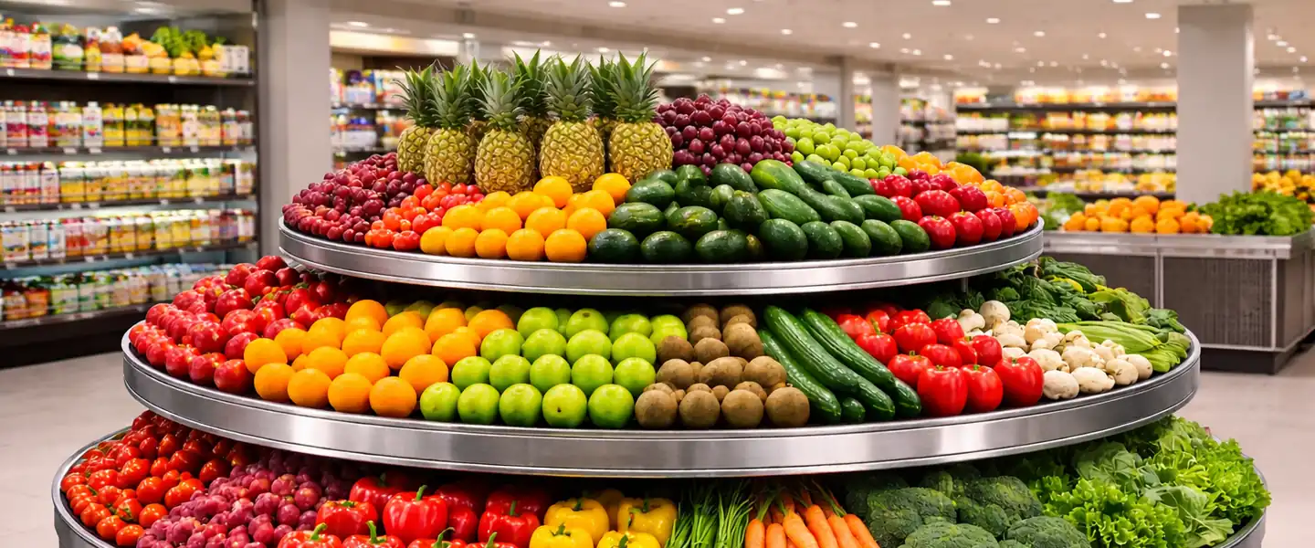 Fruit and Veg Display